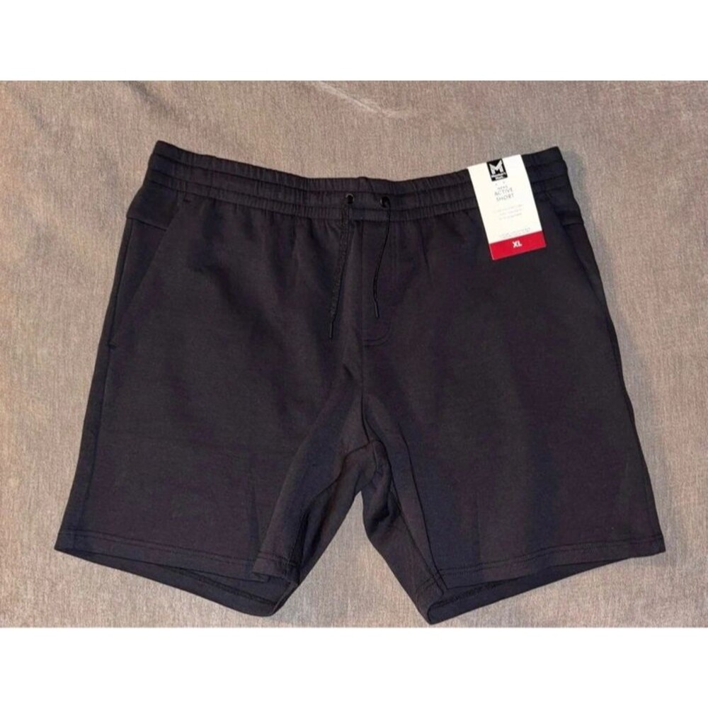 Member’s Mark Men’s Active Adjustable Short Black XL New